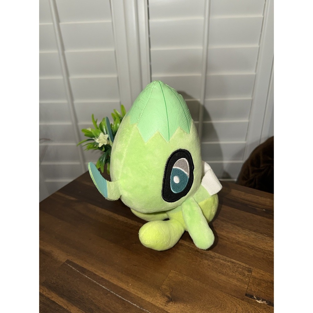 JUNK Celebi  Pokemon Banpresto 2010 Plush 7" Stuffed Toy Doll Japan Stuffed Anim
